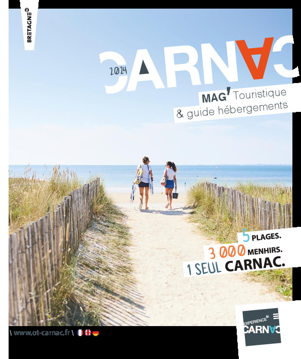 Magazine Touristique Carnac 2024